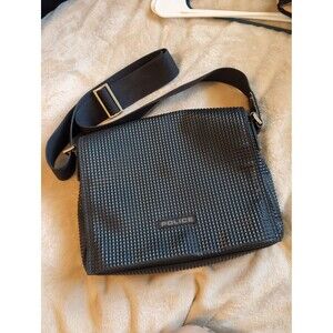 Police designer bag purse studded black